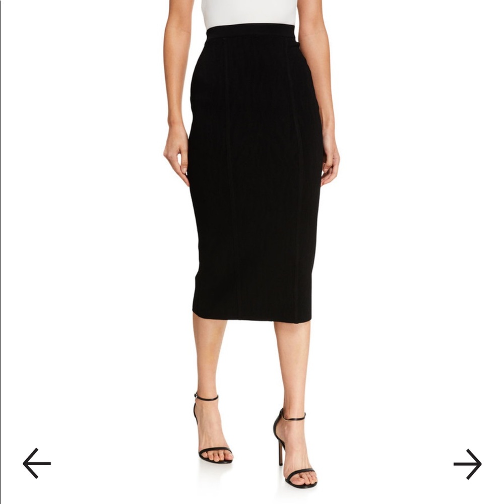 *NWT* (Sold Out) DVF Black Heath Pencil Skirt